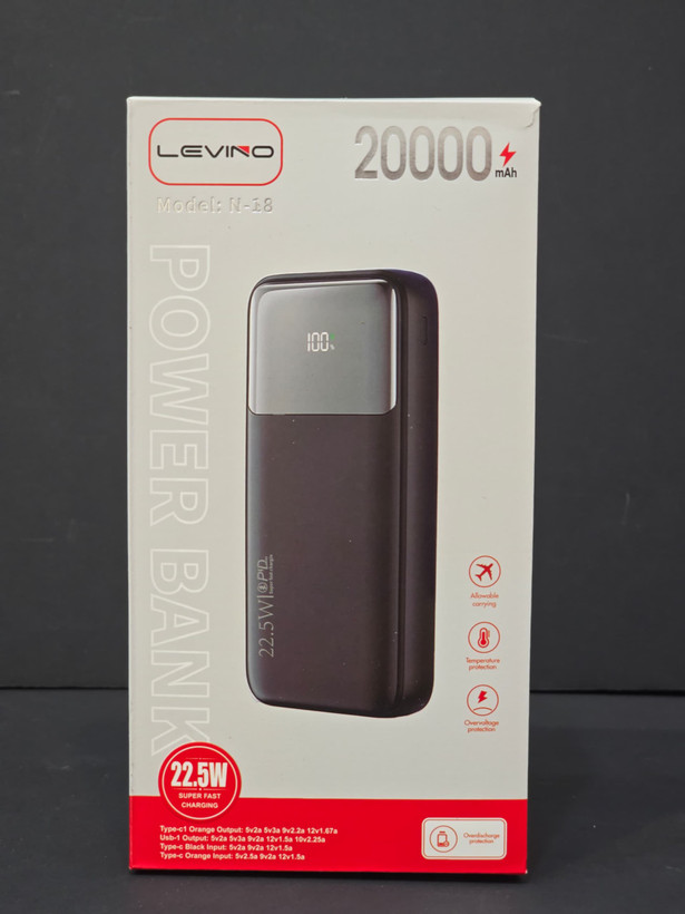 پاوربانک Levino مدل N-18 20000